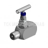 Игольчатый клапан IV100 с вентялицонным соединением 1/4" NPT ВР с заглушкой, Wika