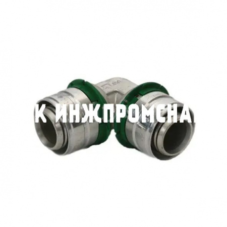 Угольник-пресс S-Press (Plus) 90° латунный, Uponor MLC