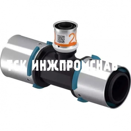Тройник-пресс S-Press Plus PPSU редукционный, черный, Uponor MLC