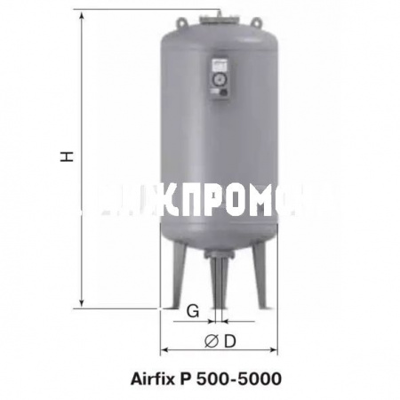 Расширительный бак (гидроаккумулятор) Airfix P, Flamco