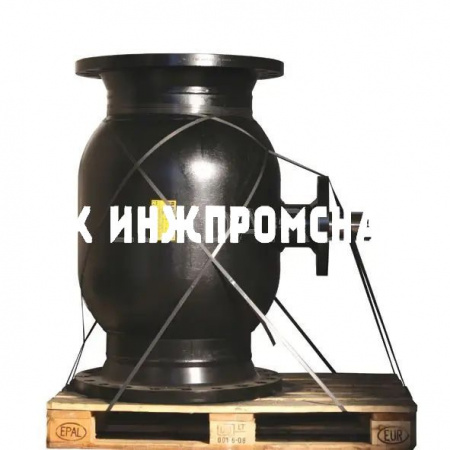 Шаровой стальной кран для газа фланец/фланец, с ИСО-фланцем, Ду 125-500 Ру 16, Broen Ballomaх
